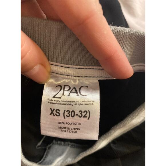 2Pac Tupac Graphic Jersey Tee Hip Hop Streetwear XS - Picture 3 of 5